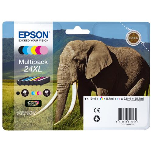 EPSON PACK XL ELEPHANT T2438